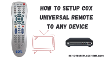 cox universal remote setup