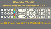 JVC Program with GE Codes