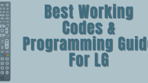 LG TV Ge Codes list