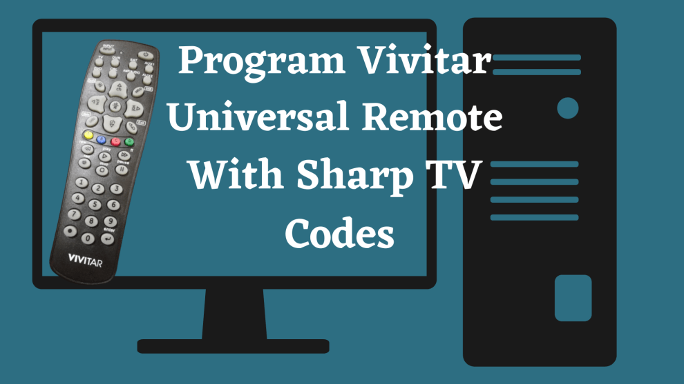 Sharp TV Vivitar programming Guide with codes