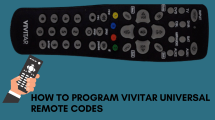 Vivitar Programming Guide with Codes