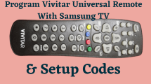 Vivitar Universal Remote Samsung tv setup