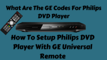What Are The GE Codes For Philips DVD Player